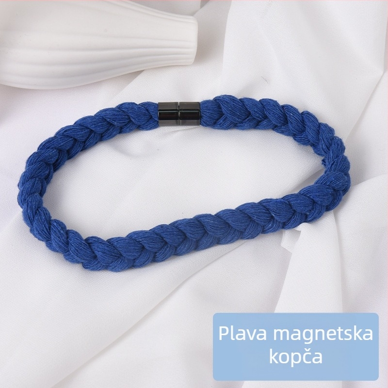 Vezice za zavjese u nordijskom stilu, ručno pletene trake za zavjese, poliester-bavlna, Ming qian, mogućnost prilagodbe