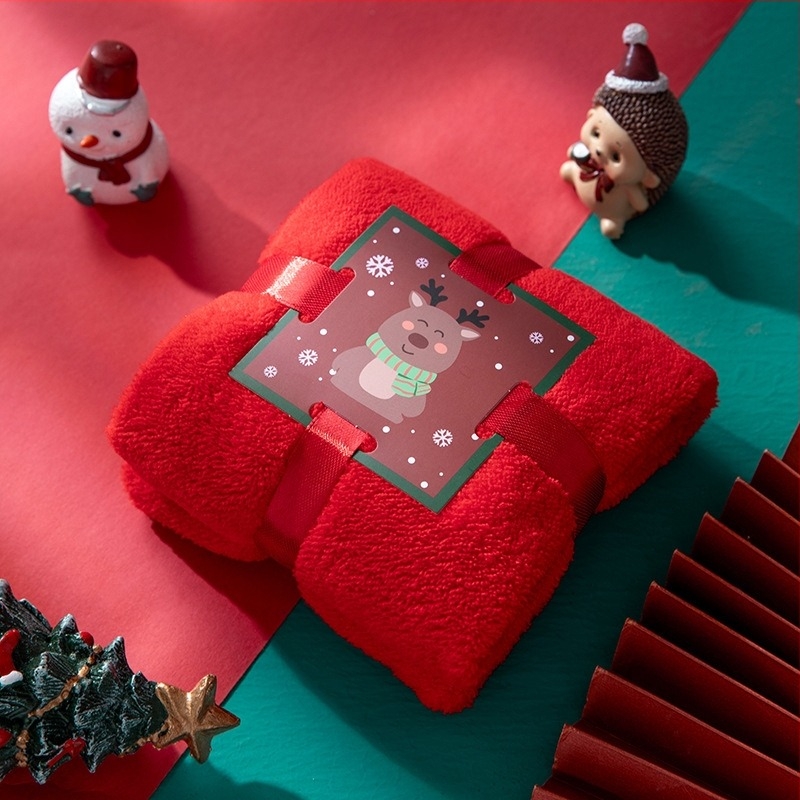 Poklon set ručnika - coral fleece, 32 komada, 50–80 g po ručniku, prilagodljivo