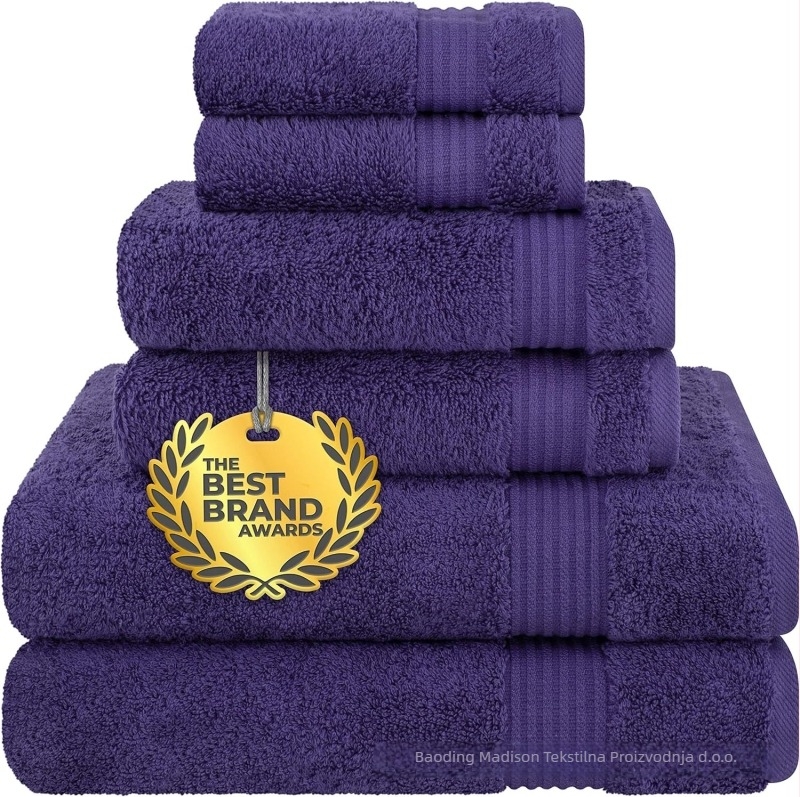 Ručník za kupanje od 100% pamuka, debeo, upija, 440 g, pređa 32s, ravno tkanje, prilagodba moguća