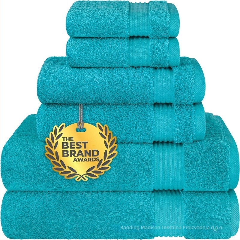 Ručník za kupanje od 100% pamuka, debeo, upija, 440 g, pređa 32s, ravno tkanje, prilagodba moguća