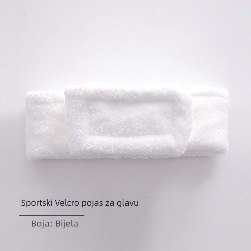 Odrasla žena koralni plišasti kupaći ogrtač, kopča, nosi se kao ručnik, brzo se suši kapa za kosu