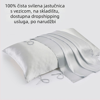 16 Momme 100% svila mulberry jastučnica, moderni minimalistički stil, tkanje 4425028, digitalni tisak