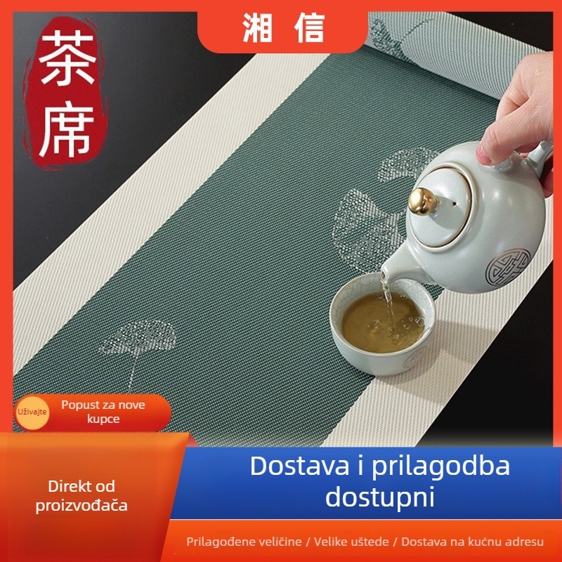 Zastavica za stol – vodootporni PVC, kineski klasični stil, uzorak kineski vjetar serija, Xiangxin