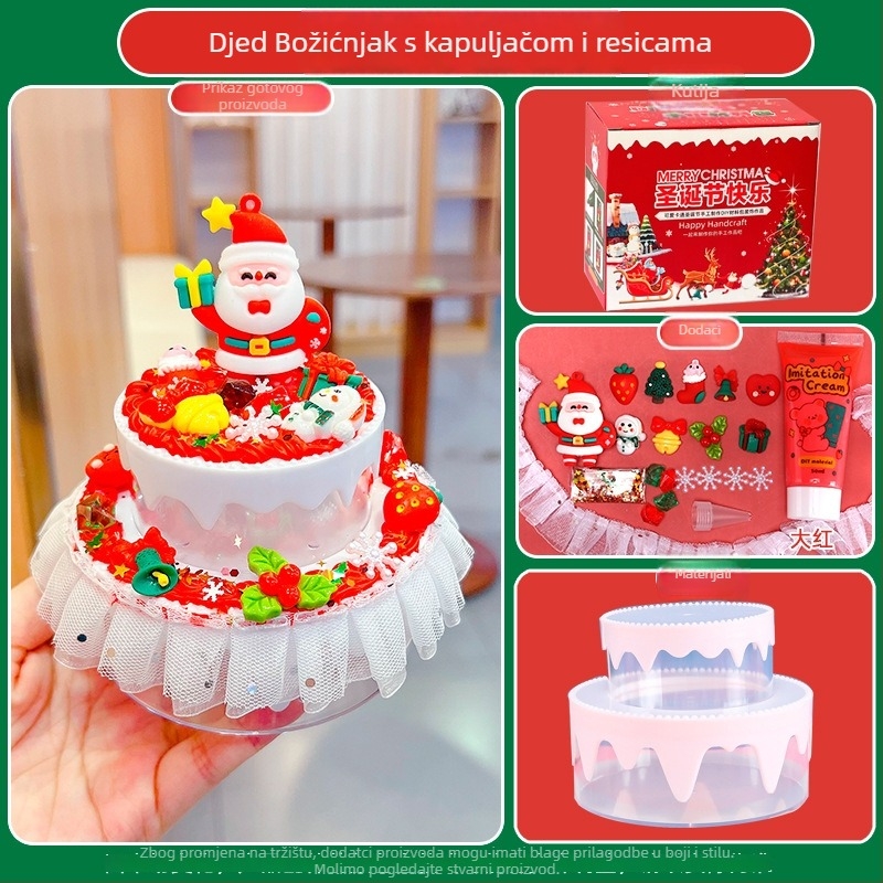 DIY kutija za pohranu kolača za dječje edukativne rukotvorine, ručni ukrasi, roditelj-dijete kreativna aktivnost (DIY dodaci za nakit • Materijal: Drugo • Proljeće 2023)