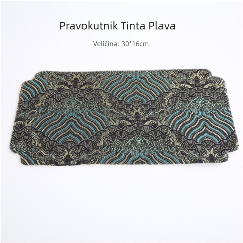 Aksesoari za čajnu ceremoniju - platnena tkanina, otisnut logotip; marka Goodnight; pakiranje u OPP vrećicu; težina 9 g.