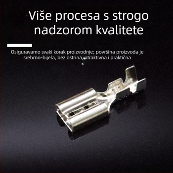 Slot Link LED konektor plug/socket, model 1, kontakti od bakra pocinčeni, izolacijski omotač