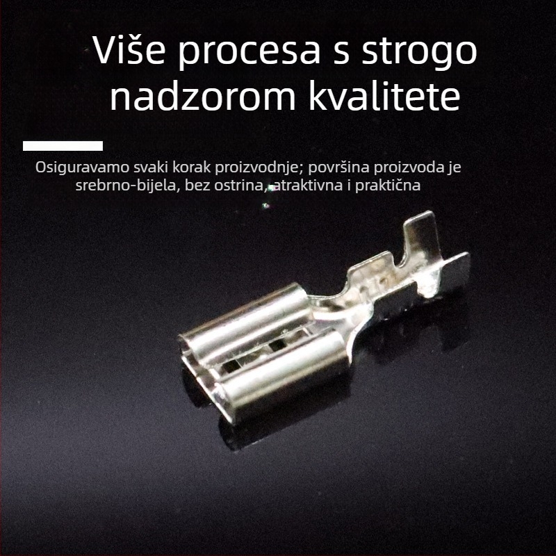 Slot Link LED konektor plug/socket, model 1, kontakti od bakra pocinčeni, izolacijski omotač