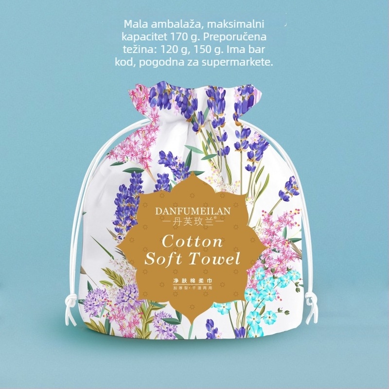 Ručnik za lice u velikom rolu, debeli, jednokratni – Haojia čista pamuk; Marka Haojia; Materijal: čista pamuk; Glavni sastojci: biljna vlakna pamuk; Sadržaj: 100