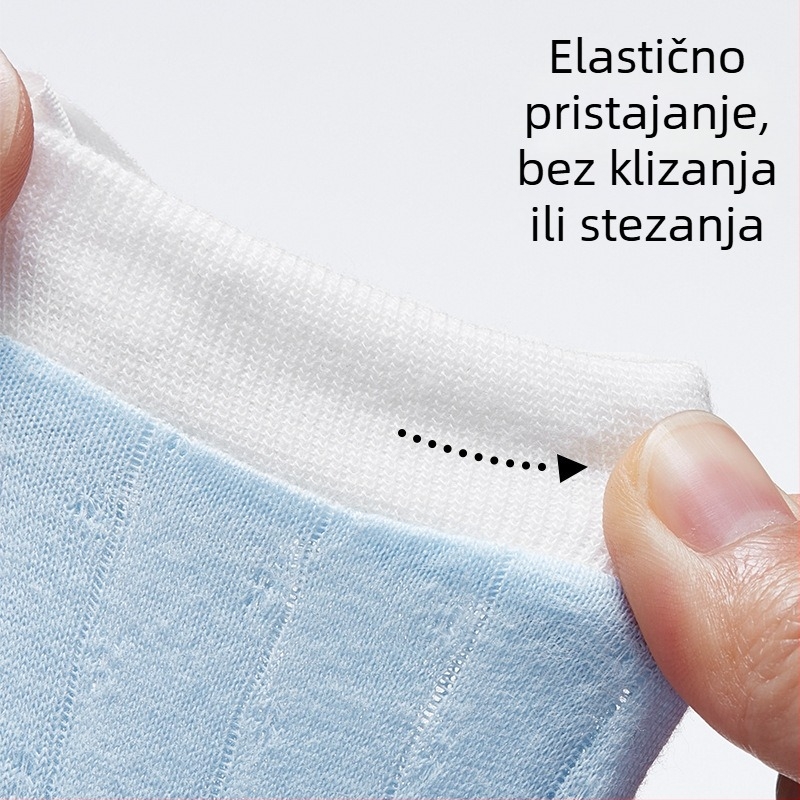 Bebe rukavice, pletene od pamuka, unisex, zaštita od ogrebotina na licu, za dob 0–3 mjeseca, monokromne