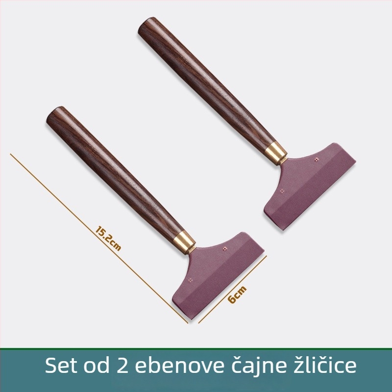 Set dodataka za čajnu ceremoniju: silikonski dozator vode, četka od masivnog drveta za čišćenje, pladanj za čaj i vodena ploča, moderni minimalistički stil, lansiran 2023.