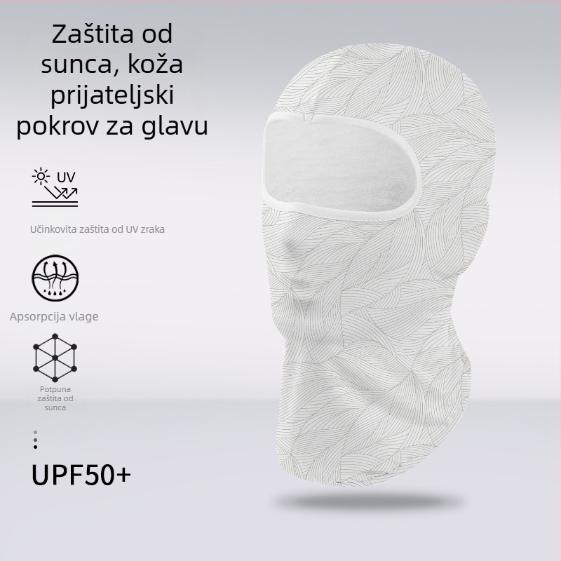 Sportska kapa i marama za glavu – prugasta, Spandex/Lycra, tiskani logo, Unisex, za vanjsku upotrebu