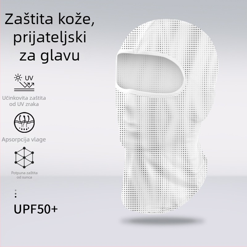 Sportska kapa i marama za glavu – prugasta, Spandex/Lycra, tiskani logo, Unisex, za vanjsku upotrebu
