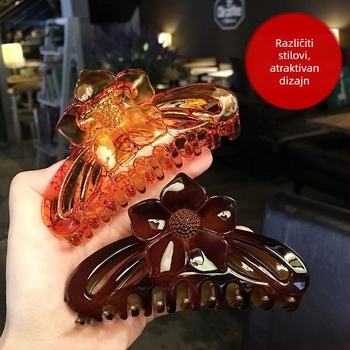 Klip za kosu od smole, cvjetni uzorak, japansko-korejski stil, za djecu, proljeće 2025