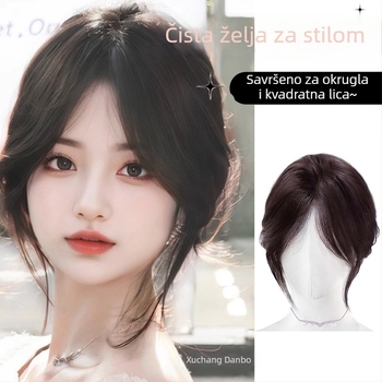 Perika s osam karaktera fringeom, šikim pramenom, dodaje volumen na vrhu, svilenkaste vlasi, mehanička obrada