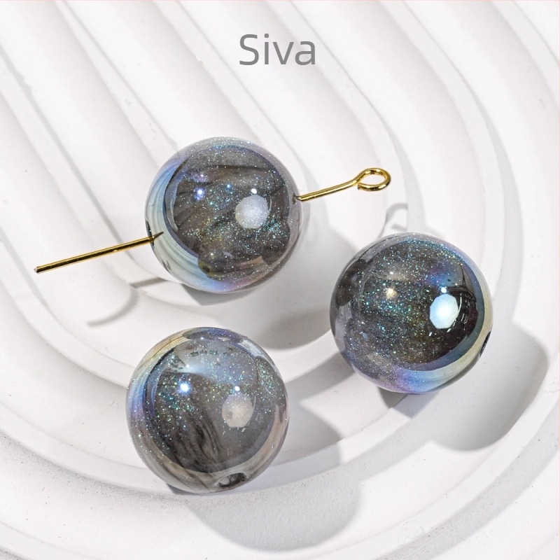 Mermaid 16 mm okrugle perle za DIY nakit – perle s rupom, 20–50 komada, 6 mm perle za narukvicu
