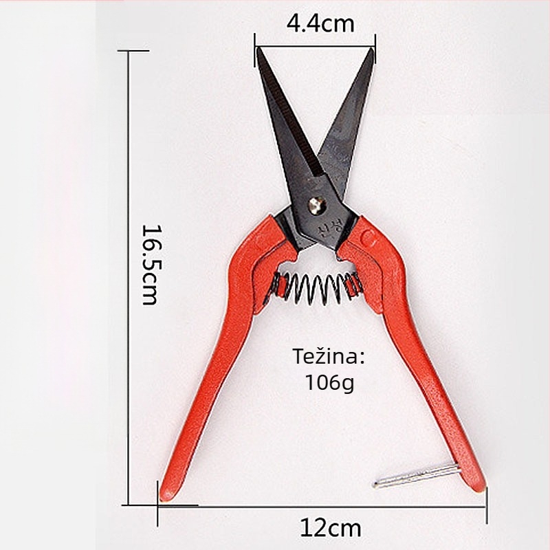 Mini metalne klešte za ručne alate s elektroplatiranim završetkom, diagonali rezni rubovi i igličasti vrhovi, mogućnost bušenja