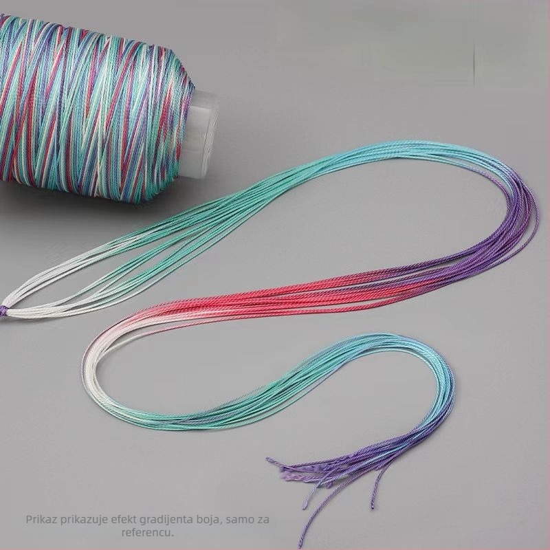 Najlon špaga za DIY – gradientni uzorak zmajevih ljuskica, 12/18/15 niti