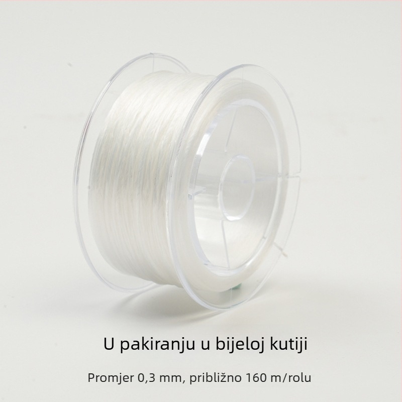 Aifsa elastična niti za narukvicu — plosnata svila za navijanje perlica, DIY materijal, otporan na habanje, prilagodljiv (2025)