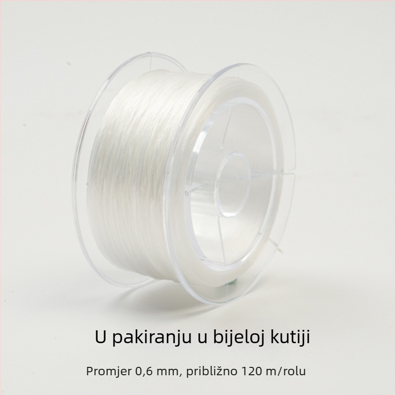 Aifsa elastična niti za narukvicu — plosnata svila za navijanje perlica, DIY materijal, otporan na habanje, prilagodljiv (2025)
