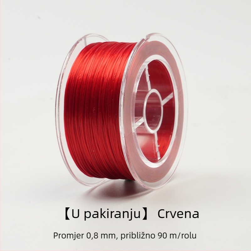 Aifsa elastična niti za narukvicu — plosnata svila za navijanje perlica, DIY materijal, otporan na habanje, prilagodljiv (2025)