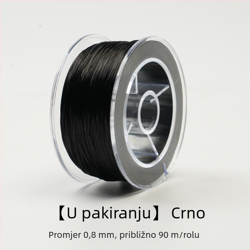 Aifsa elastična niti za narukvicu — plosnata svila za navijanje perlica, DIY materijal, otporan na habanje, prilagodljiv (2025)