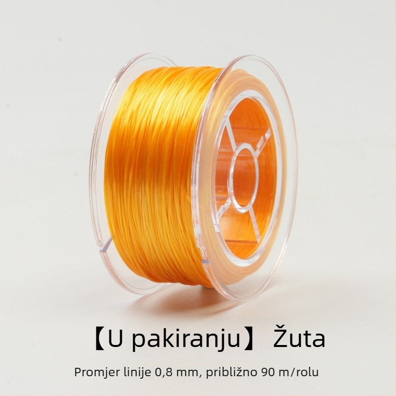 Aifsa elastična niti za narukvicu — plosnata svila za navijanje perlica, DIY materijal, otporan na habanje, prilagodljiv (2025)