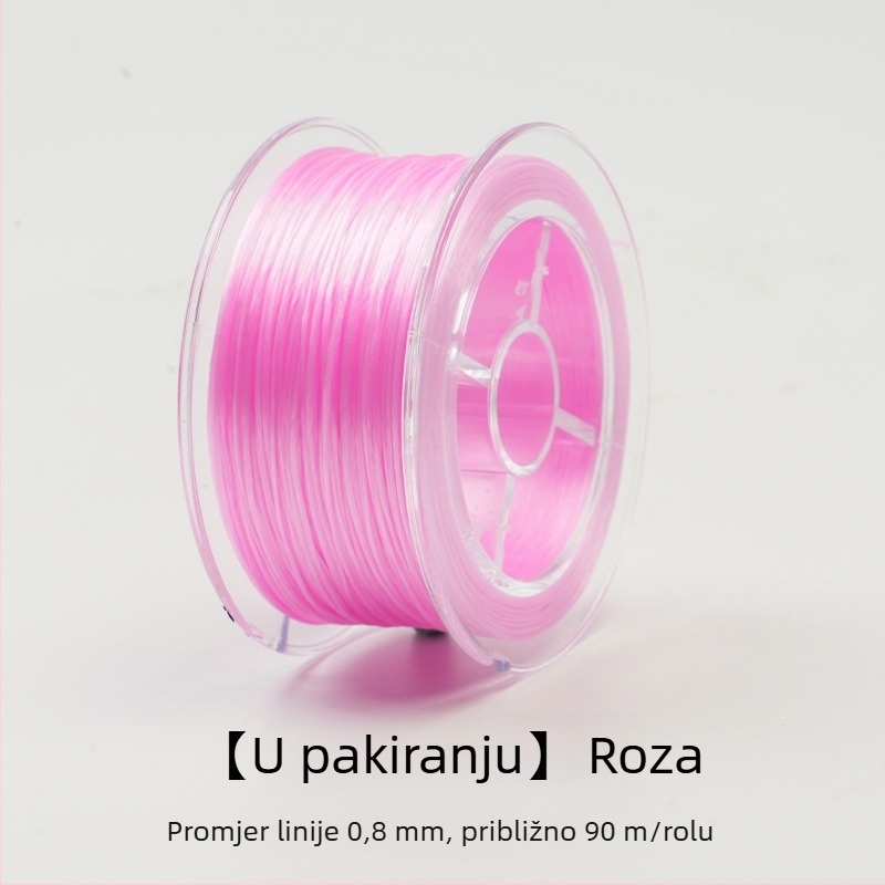 Aifsa elastična niti za narukvicu — plosnata svila za navijanje perlica, DIY materijal, otporan na habanje, prilagodljiv (2025)