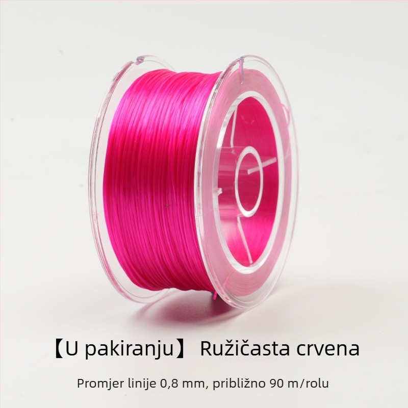 Aifsa elastična niti za narukvicu — plosnata svila za navijanje perlica, DIY materijal, otporan na habanje, prilagodljiv (2025)