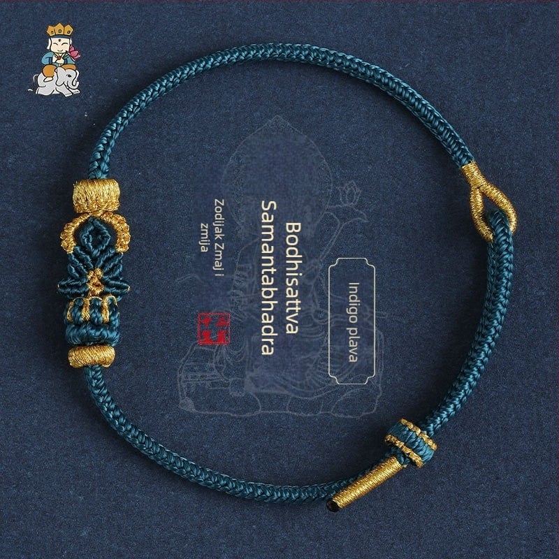 Narukvica od žice, ručno pletena, unisex, etnički stil, motiv životinja/zodijak, proljeće 2025