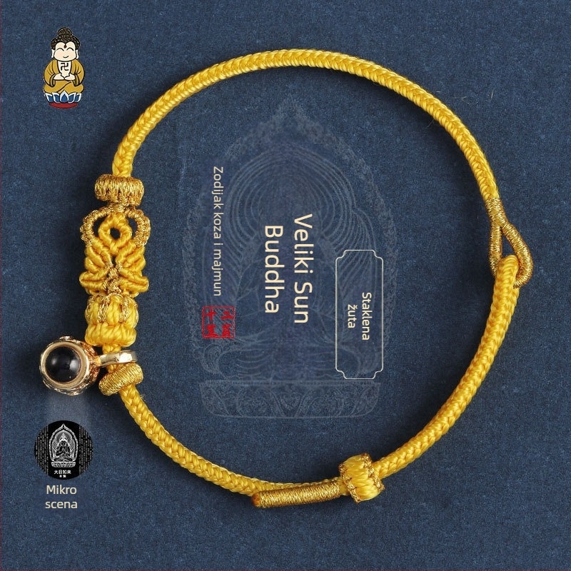 Narukvica od žice, ručno pletena, unisex, etnički stil, motiv životinja/zodijak, proljeće 2025