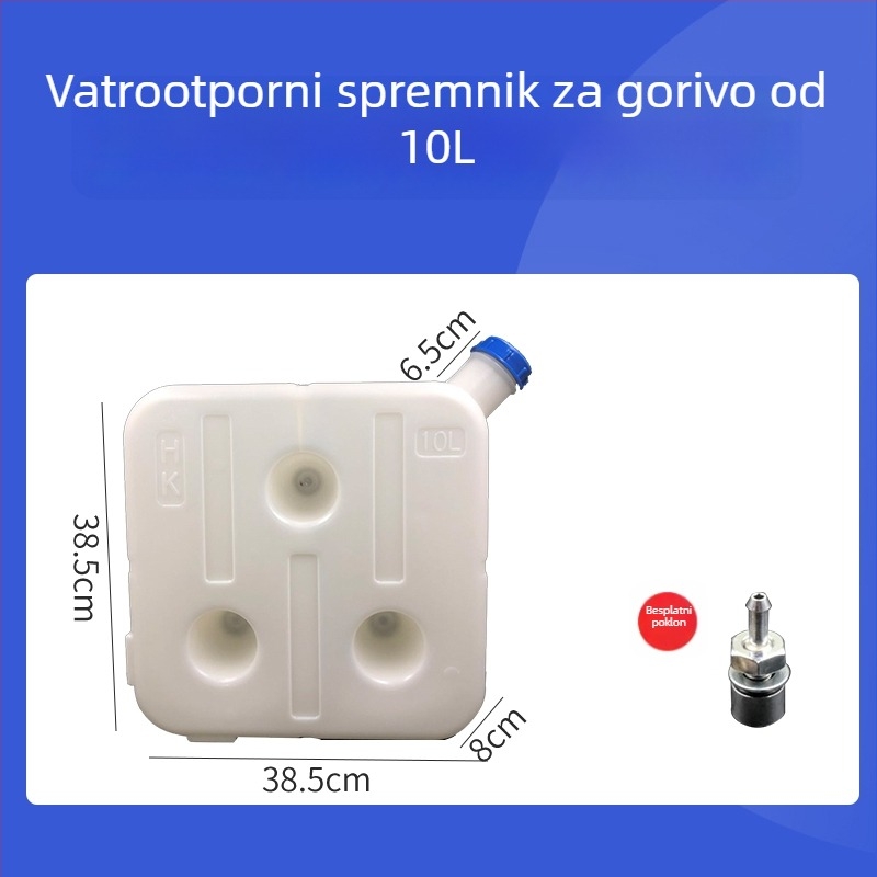 Kamionski spremnik dizelskog grijanja od nehrđajućeg čelika, s parkirnim grijačem, vanjski povećani spremnik ulja