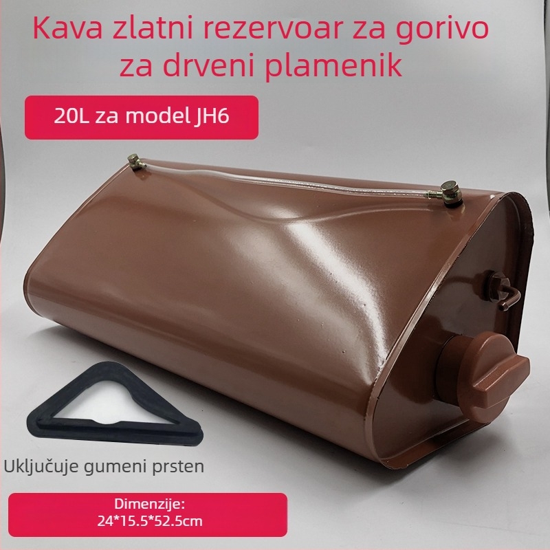 Kamionski spremnik dizelskog grijanja od nehrđajućeg čelika, s parkirnim grijačem, vanjski povećani spremnik ulja