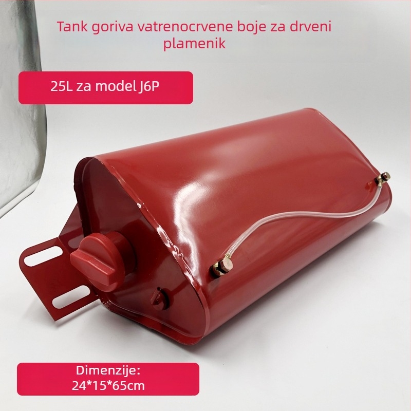 Kamionski spremnik dizelskog grijanja od nehrđajućeg čelika, s parkirnim grijačem, vanjski povećani spremnik ulja