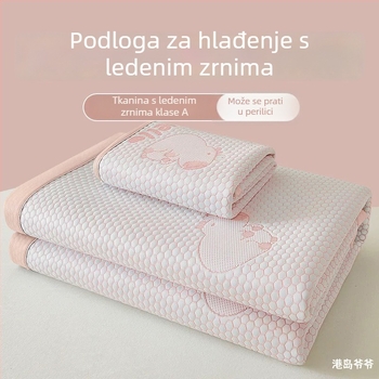 Sklopiva podloga za hlađenje od ice-silk, sigurna za bebe, periva u pranju, ljetna upotreba