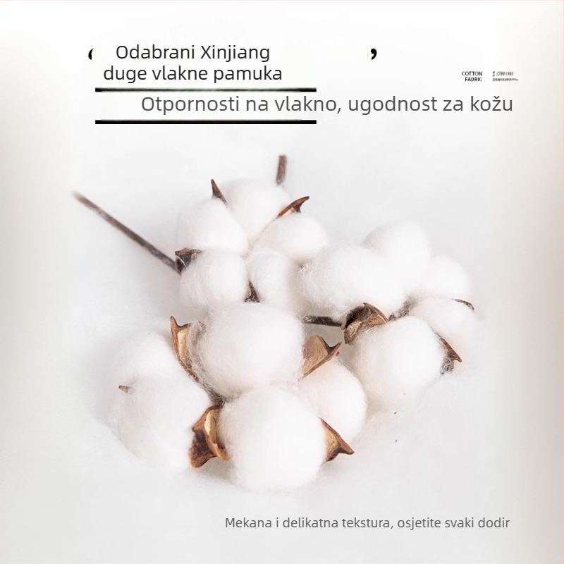 Fitted sheet s karikaturnim motivom, 100% pamuk, reaktivna boja, gustoća tkanja 128×68, 40 niti, set plahti za krevet