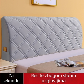 2022. model, sve sezone, kompletna navlaka za naslon uzglavlja kreveta, s debelim podstavom leđa i furnir od drveta, zaštita od prašine