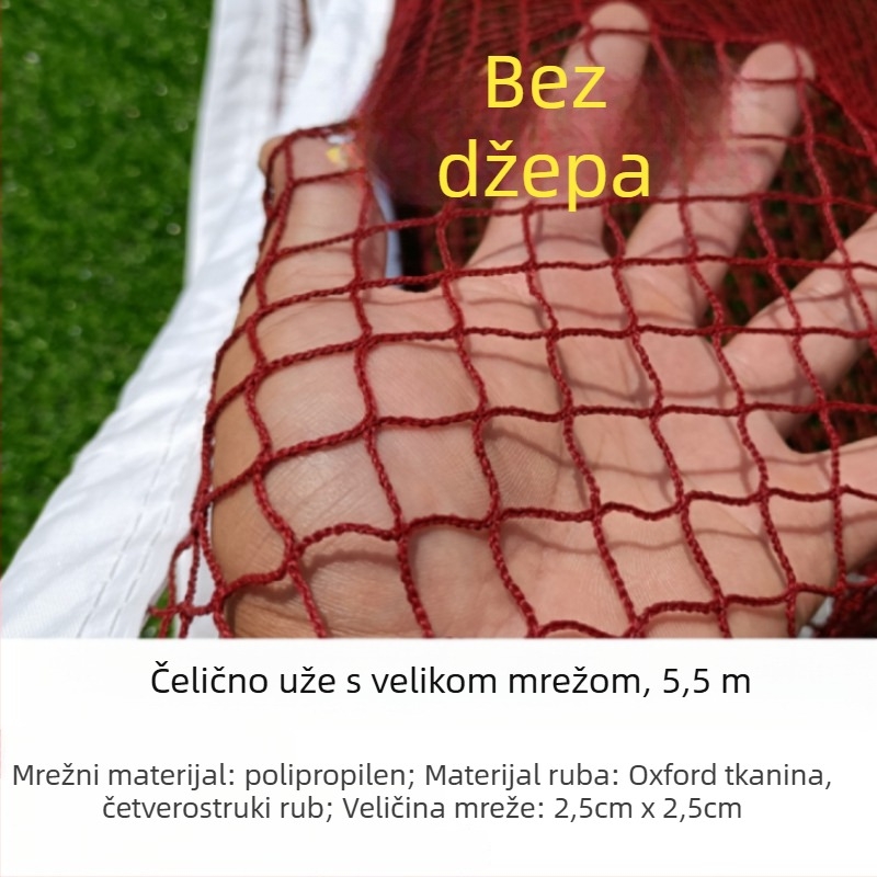 Badminton mreža – standardna, profesionalna, prijenosna za unutarnju i vanjsku upotrebu (Brand: Powerful merchant)