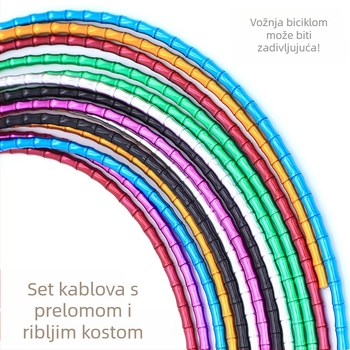 Set kućišta za kabl za kočnice i mjenjač za planinske bicikle, aluminijska legura, TRLREQ