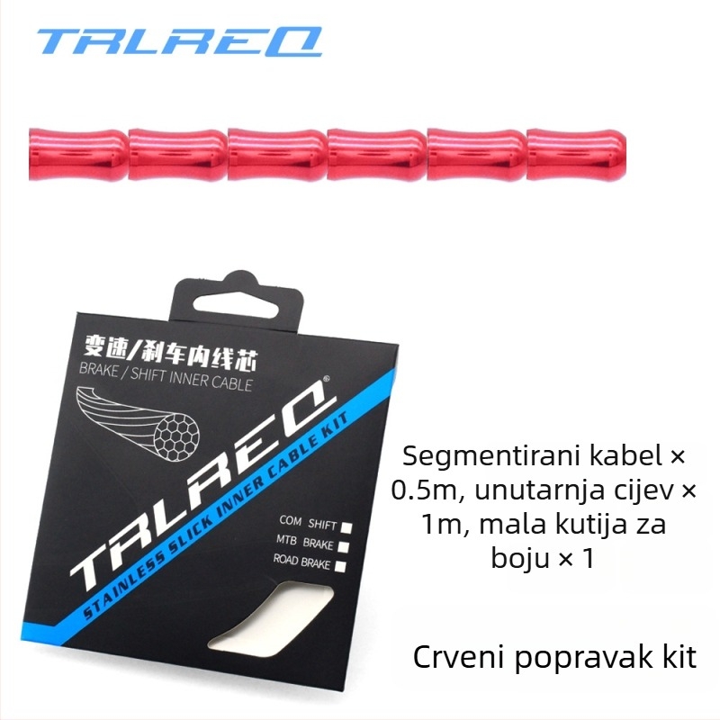 Set kućišta za kabl za kočnice i mjenjač za planinske bicikle, aluminijska legura, TRLREQ