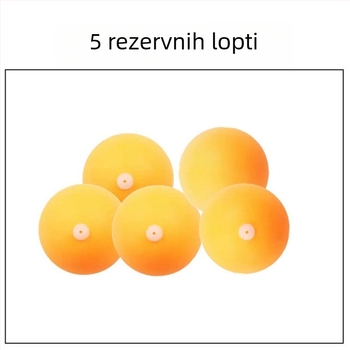 Viseći trener za stolni tenis - samostalni uređaj za trening, PP materijal, viseća lopta za trening vida za djecu