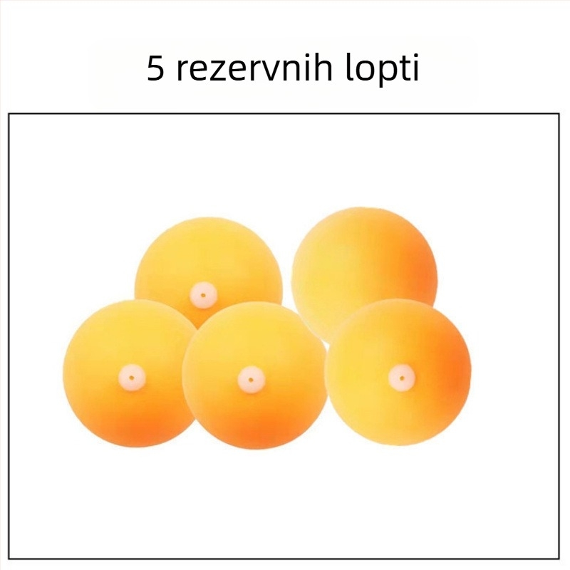 Viseći trener za stolni tenis - samostalni uređaj za trening, PP materijal, viseća lopta za trening vida za djecu