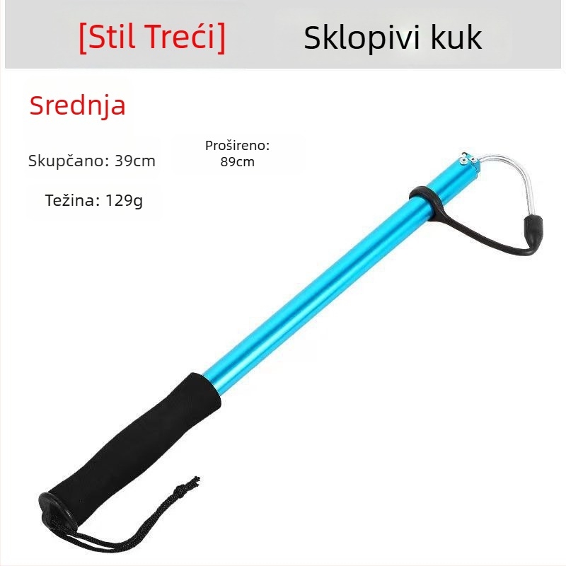 Izvlačna ribarska kuka – Fish full Pond – nehrđajući čelik