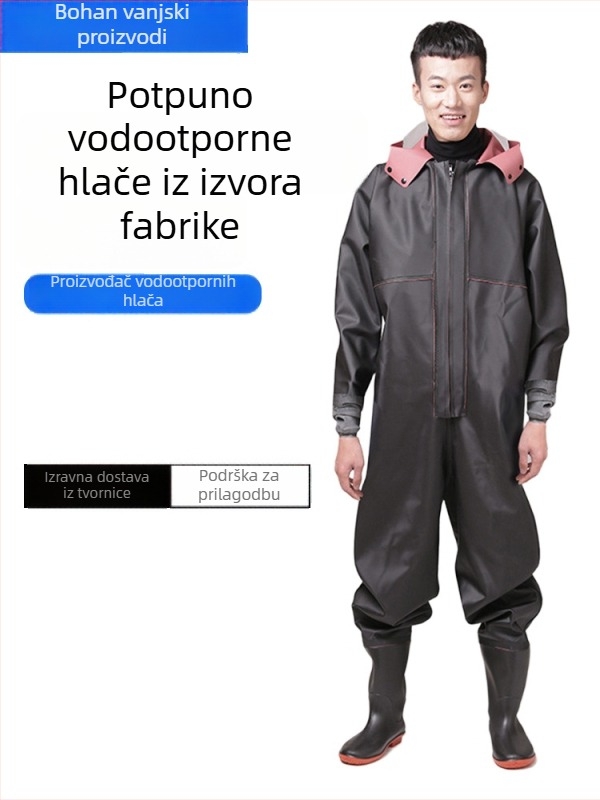 Ribolovno odijelo – Unisex, Toplo, Cjelogodišnje, Za ribolov i hodanje po vodi