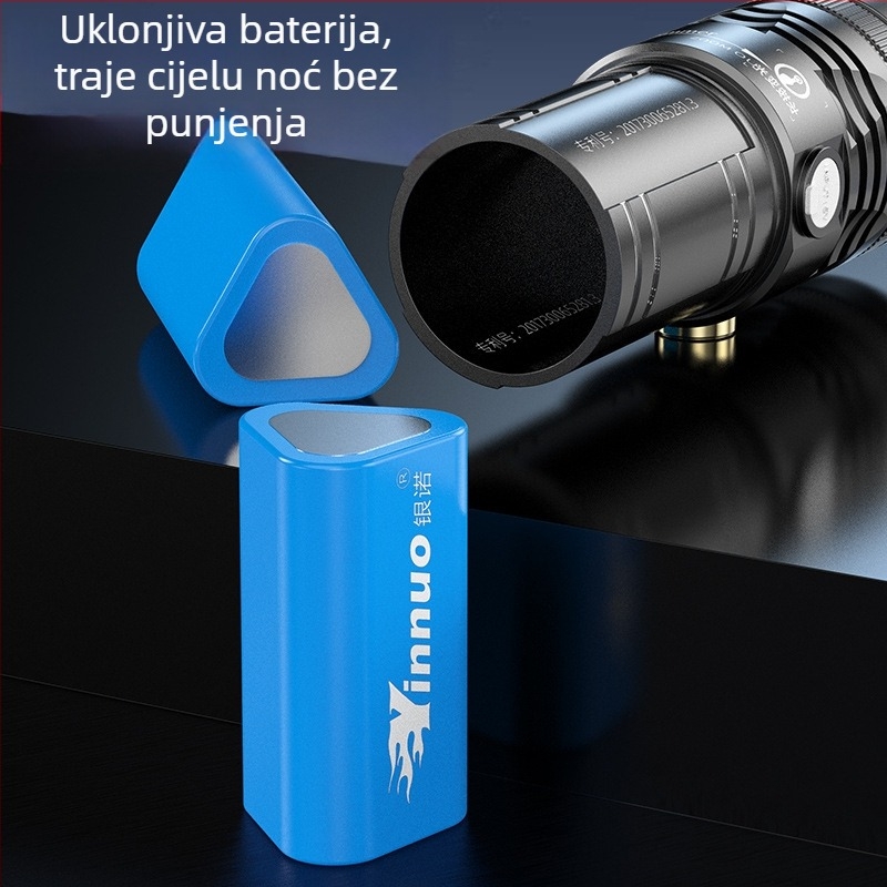 Yinnuo punjiva LED lampa za noćno pecanje