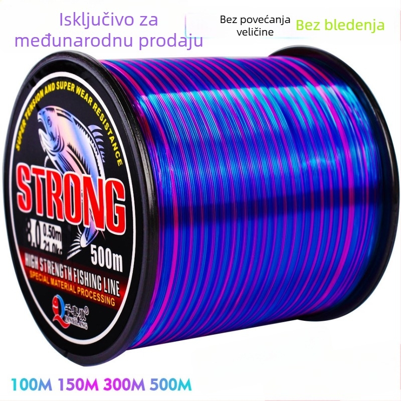 Yaoxin glavna najlon linija za ribolov — nosivost 7,5 kg, linija za ribolov