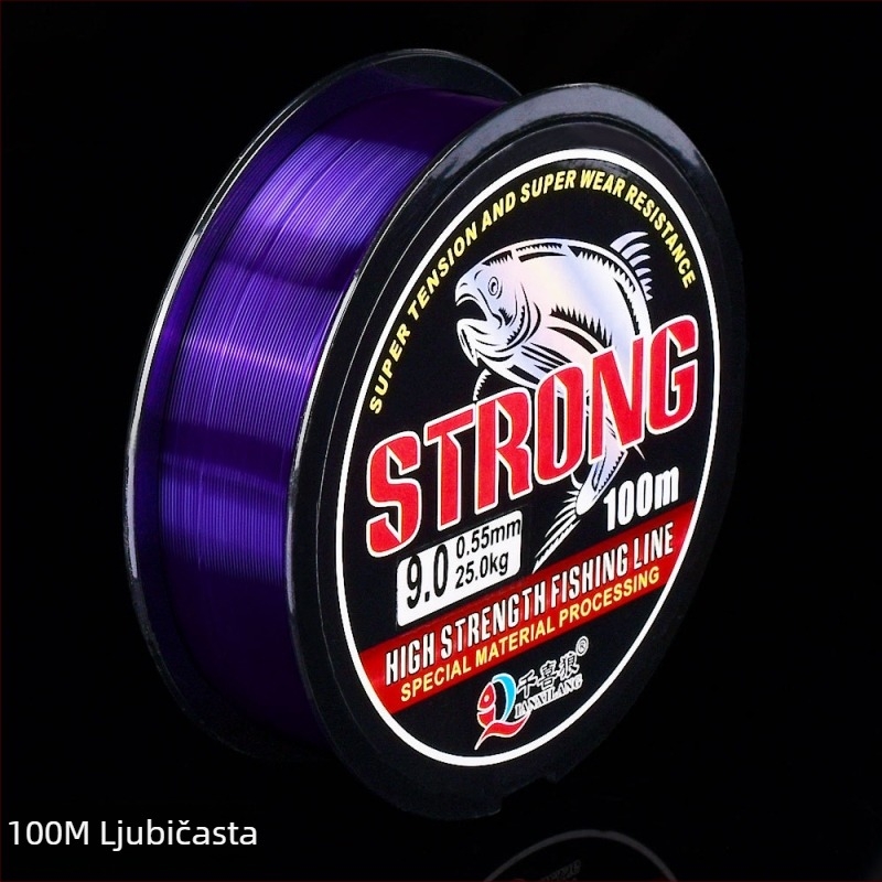 Yaoxin glavna najlon linija za ribolov — nosivost 7,5 kg, linija za ribolov