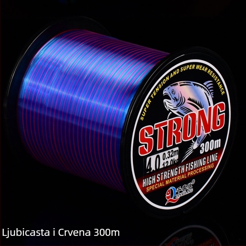 Yaoxin glavna najlon linija za ribolov — nosivost 7,5 kg, linija za ribolov