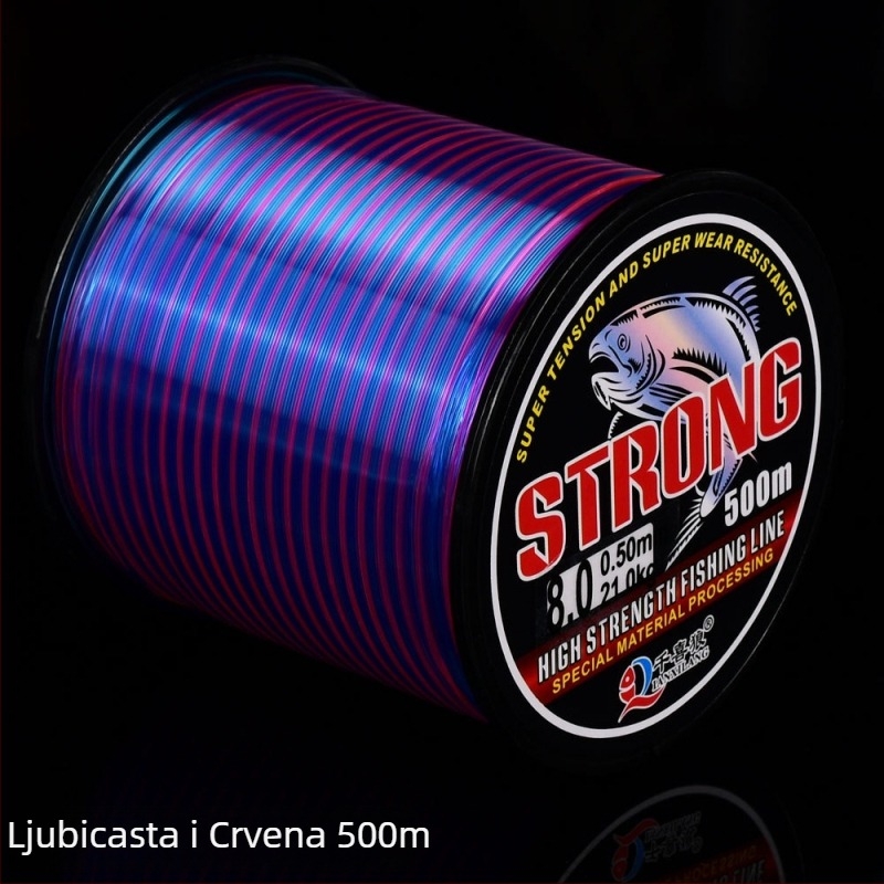 Yaoxin glavna najlon linija za ribolov — nosivost 7,5 kg, linija za ribolov