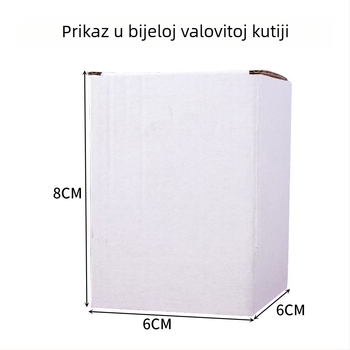 Kristalno stablo sreće u bočici — moderan minimalistički stil; materijal: kristal; kategorija: kristalno stablo; pakiranje: kartonsko
