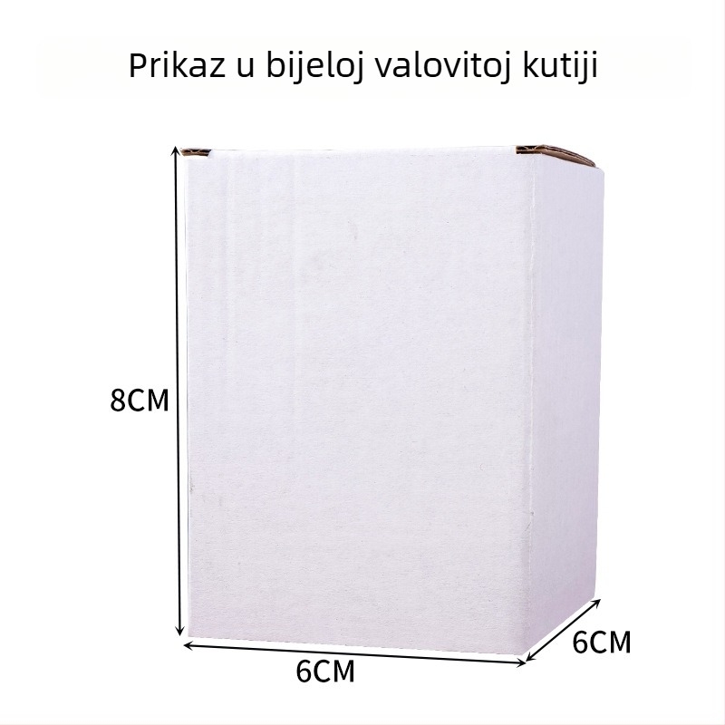 Kristalno stablo sreće u bočici — moderan minimalistički stil; materijal: kristal; kategorija: kristalno stablo; pakiranje: kartonsko